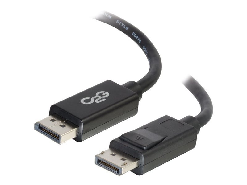C2G Legrand DisplayPort 1.2 Male to Male Displayport Cable, Black Display Port Cable, 10 Foot Digital Display Cable, 8k Display Port, 1 Count, C2G 54402 - Image 1